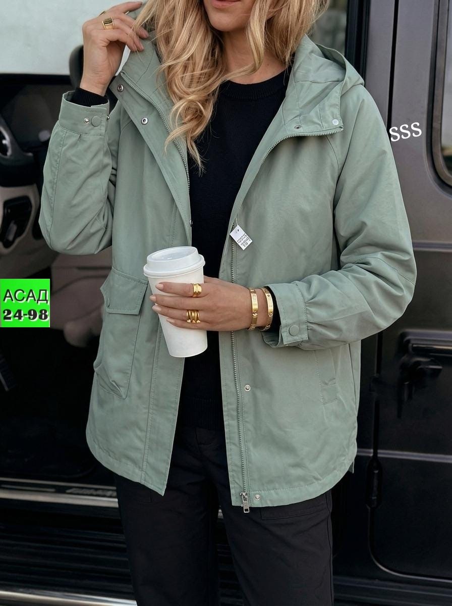 ветровка женская,ветровка удлиненная с капюшоном,куртка женская,женская куртка демисезонная,модная куртка