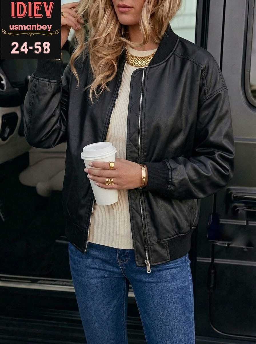 куртка кожаная женская,куртка из искусственной кожи женская,куртка бомбер,кожаная куртка бомбер женская,кожаная куртка