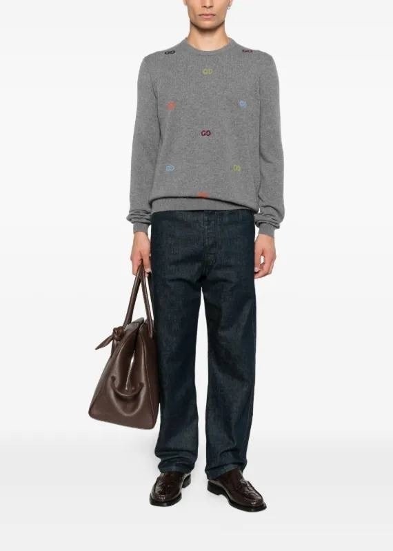 свитер gucci,свитер с вышивкой,свитер,свитер пуловер,джемпер gucci