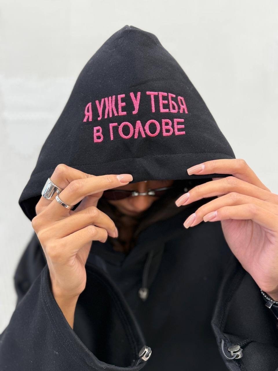 худи оверсайз,свитшот с капюшоном,женская толстовка,толстовки худи,худи унисекс твое 97256 серое l