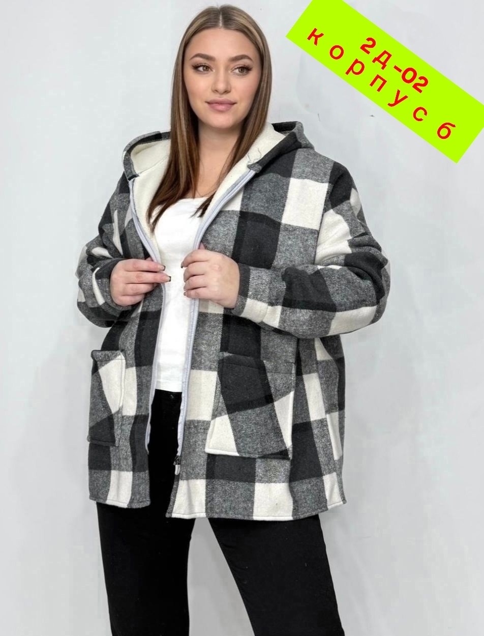 теплая рубашка оверсайз в клетку с капюшоном,кофта женская,женская больших размеров,рубашка на меху,рубашка оверсайз теплая в клетку удлиненная amy store
