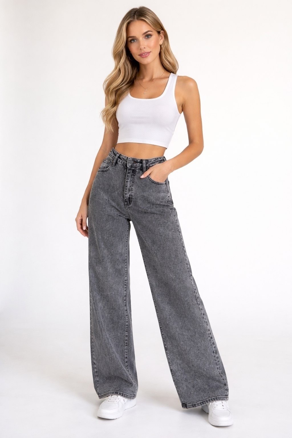 женские джинсы,серые джинсы широкие,джинсы широкие,джинсы серые,джинсы