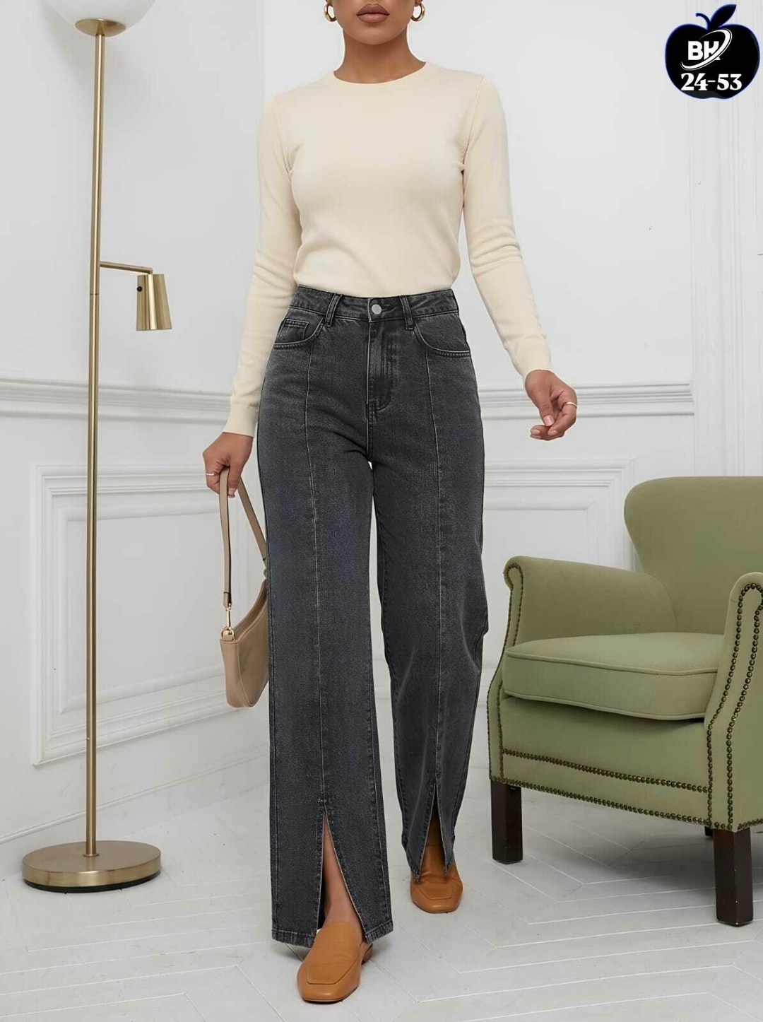 джинсы трубы прямые широкие клеш denim&a 370969286,джинсы женские,джинсы брюки,джинсы женские прямые,широкие джинсы