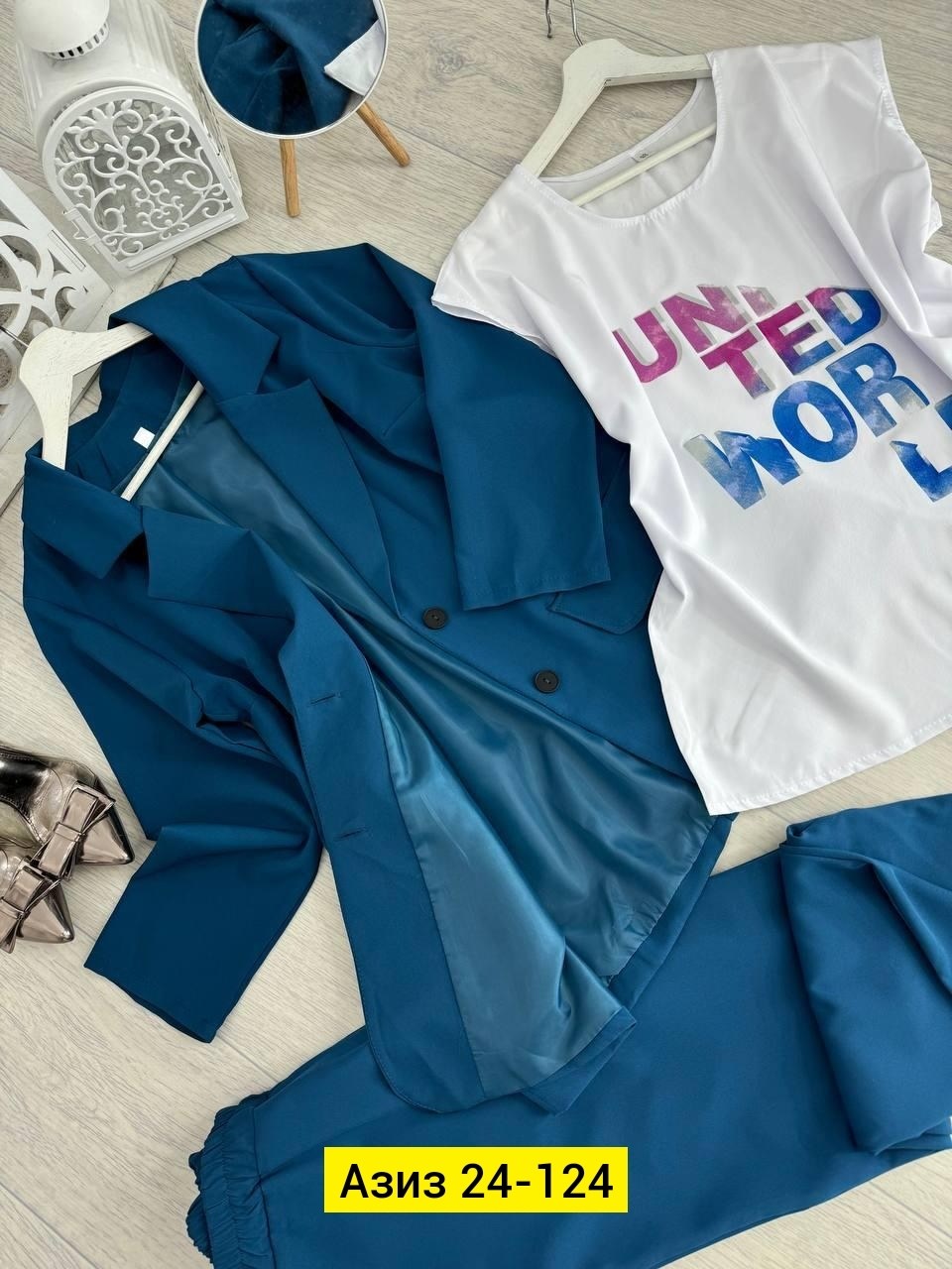 брючный костюм vilena fashion 1097 синий двойка,брючный костюм vilena 1097 синий,костюм брючный женский классический,брючный костюм elady 3720,брючные костюмы женские