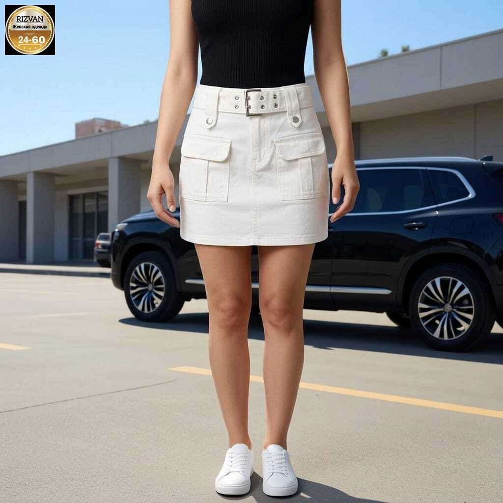 джинсовая юбка карго мини,юбка джинсовая,женская джинсовая юбка с карманами,юбка с поясом,юбка женская мини