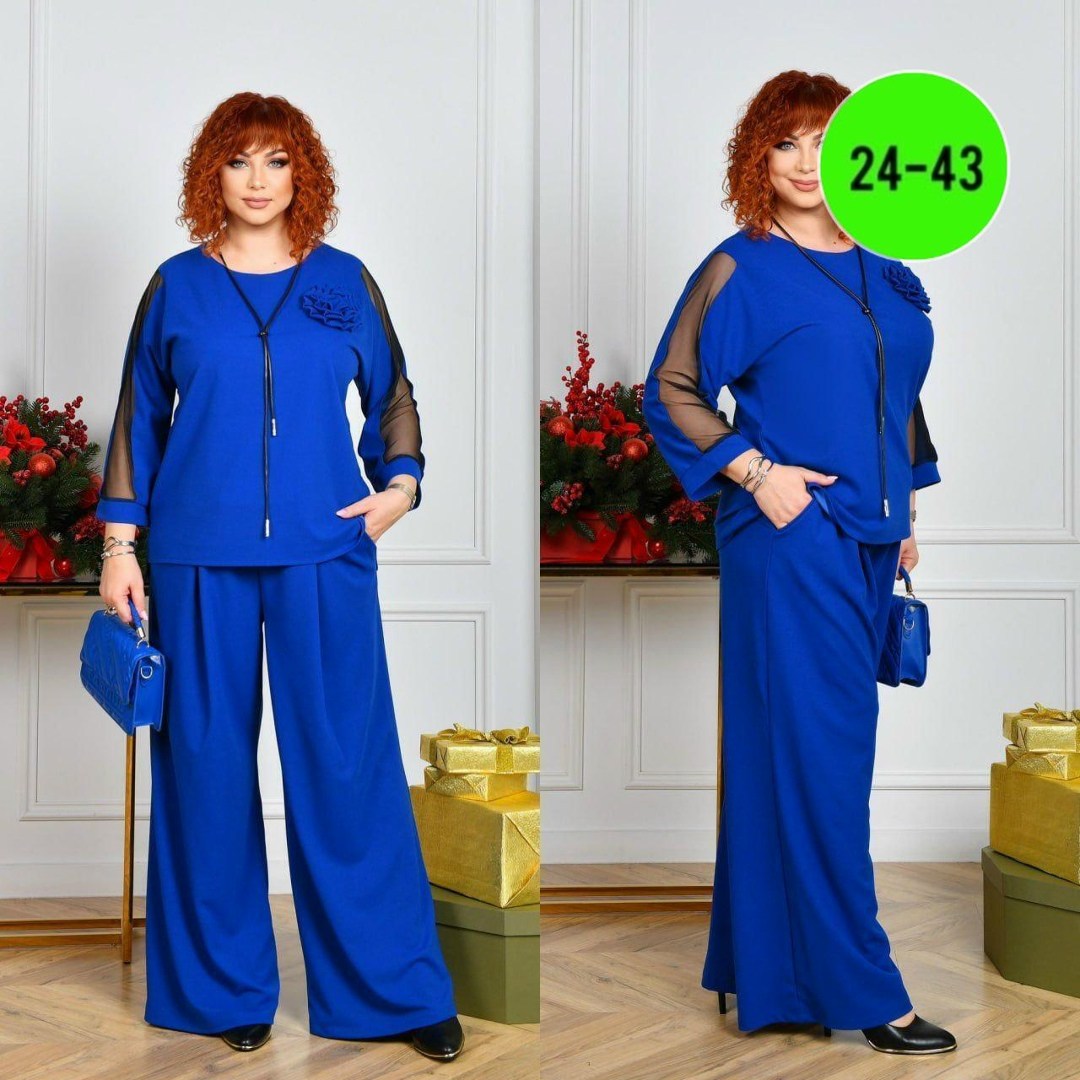 брючный костюм праздничный,костюм женский,элегантный брючный костюм,женские брючные костюмы больших размеров,костюм двойка с брюками assorti-moda 316159316