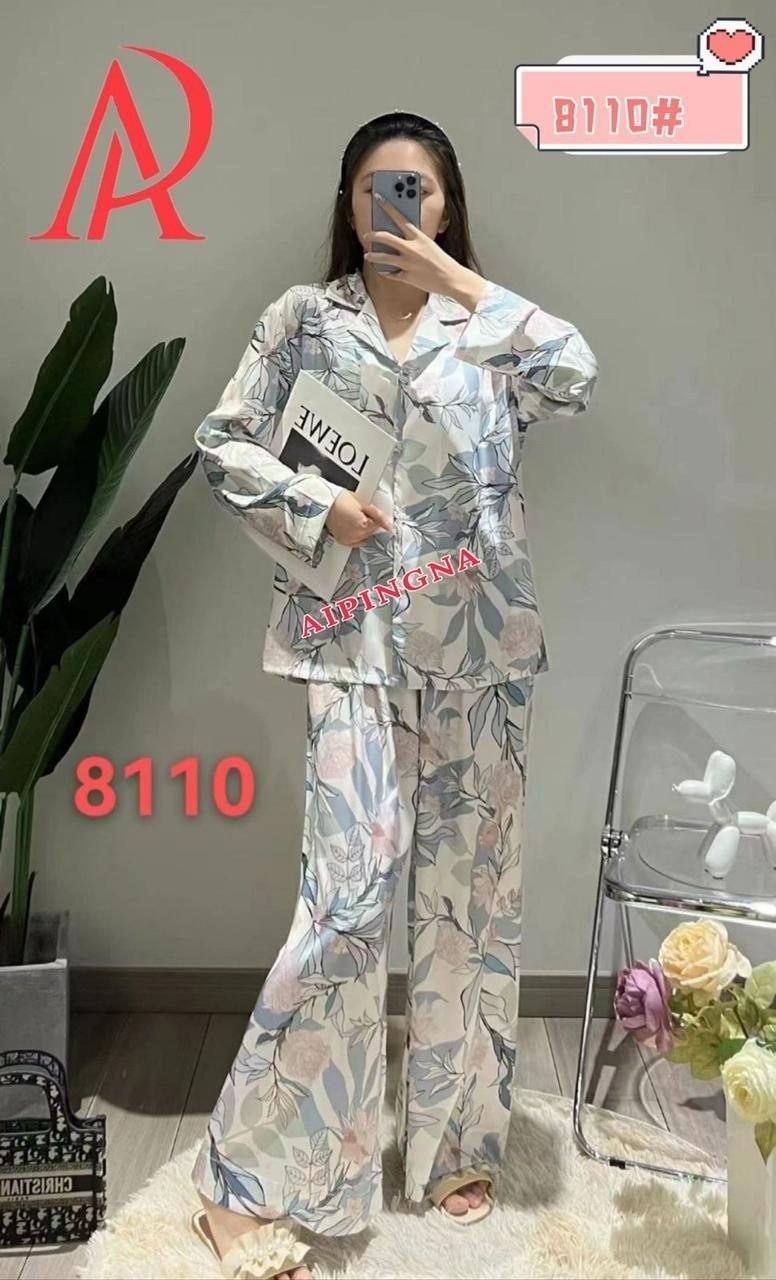 пижама женская,пижама женская со штанами шелковая домашний,пижама шелковая брючная костюм для дома грандтекстиль,комплект пижама,пижама для женщин