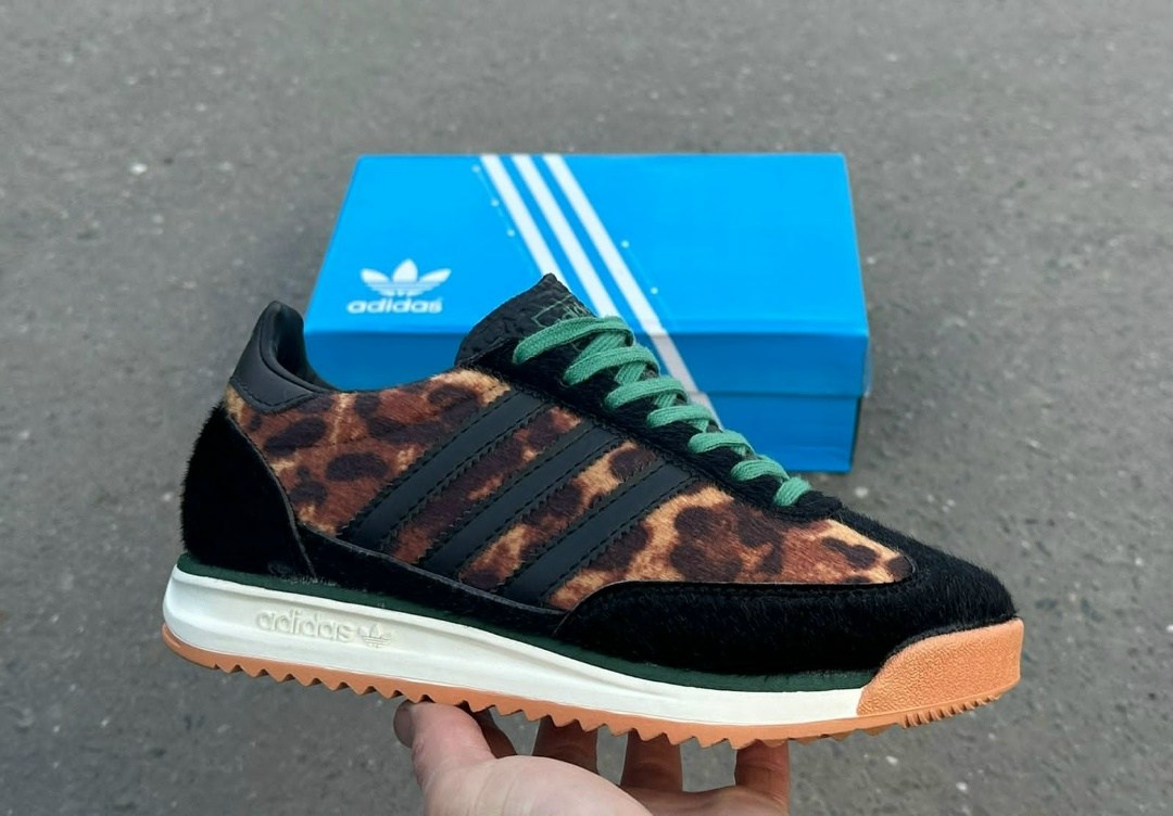 кроссовки adidas,кроссовки adidas original,женские кроссовки adidas,кроссовки адидас леопардовые,adidas sl 72 og leopard print