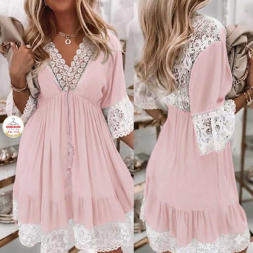 изящное платье-сарафан с гипюром мятное,платье с кружевами,платье лайт с гипюром,платье женское с кружевом,платье стиль