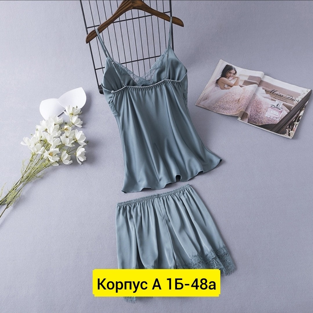 пижама женская топ,пижама женская топ и шорты,женская пижама,пижама шелк,комплект пижама