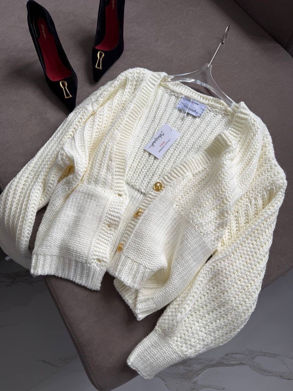 кардиган,женский кардиган,кардиган вязаный,кардиган молочный,кофта кардиган