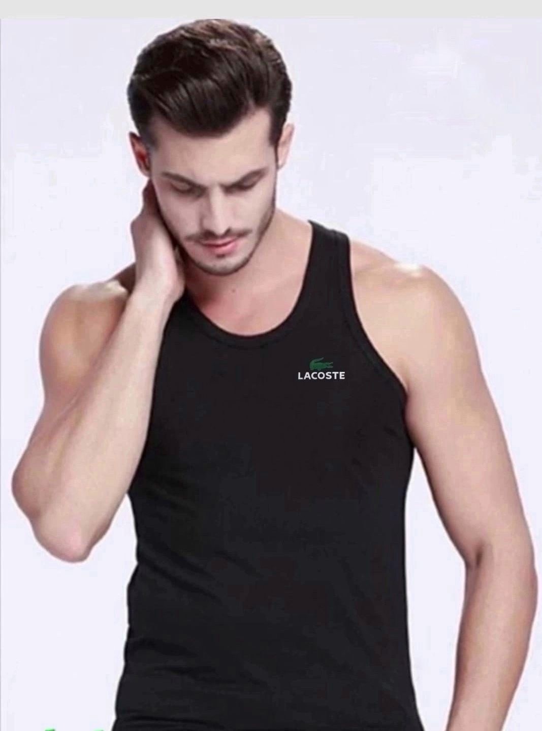 майка мужская,белая майка мужская,майка для мужчин,мужская майка без рукавов,майка lacoste мужская спортивная
