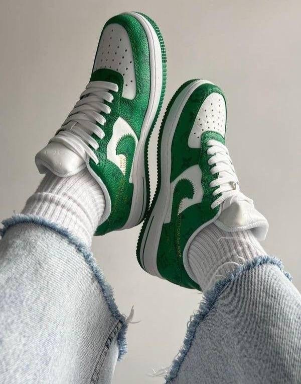 кроссовки,кросcовки nike air force 1,nike air force 1,nike air force 1 low,кроссовки зеленые