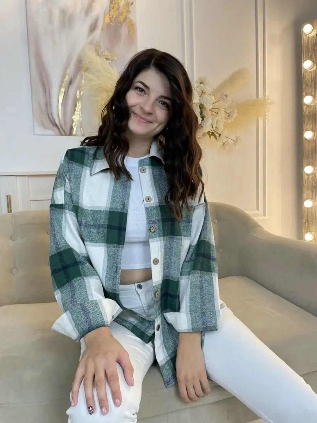 рубашка женская в клетку оверсайз,рубашка оверсайз в клетку betrendy wear,рубашка в клетку оверсайз jain,рубашка оверсайз в клетку удлиненная,рубашка из фланели в серо-черную клетку