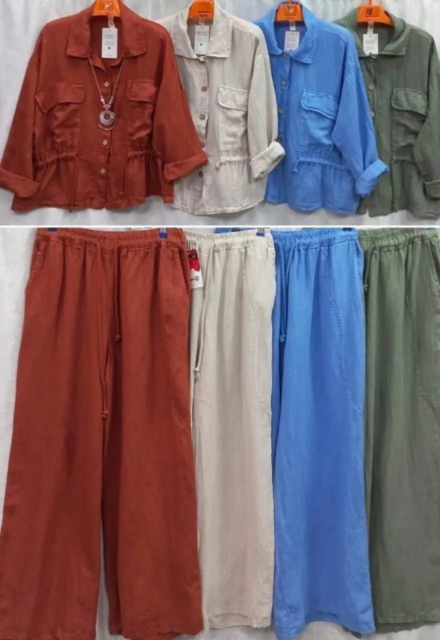 брючный костюм из льна,костюм из льна женский летний с брюками,летний костюм из льна,льняные костюмы женские летние с брюками красивые,льняной брючный костюм