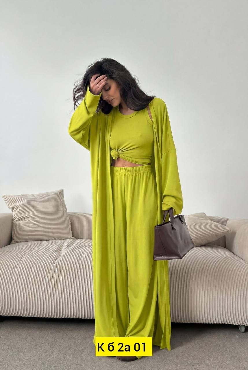 костюм тройка женский,удлиненный кардиган,костюм с брюками палаццо,женские костюмы,