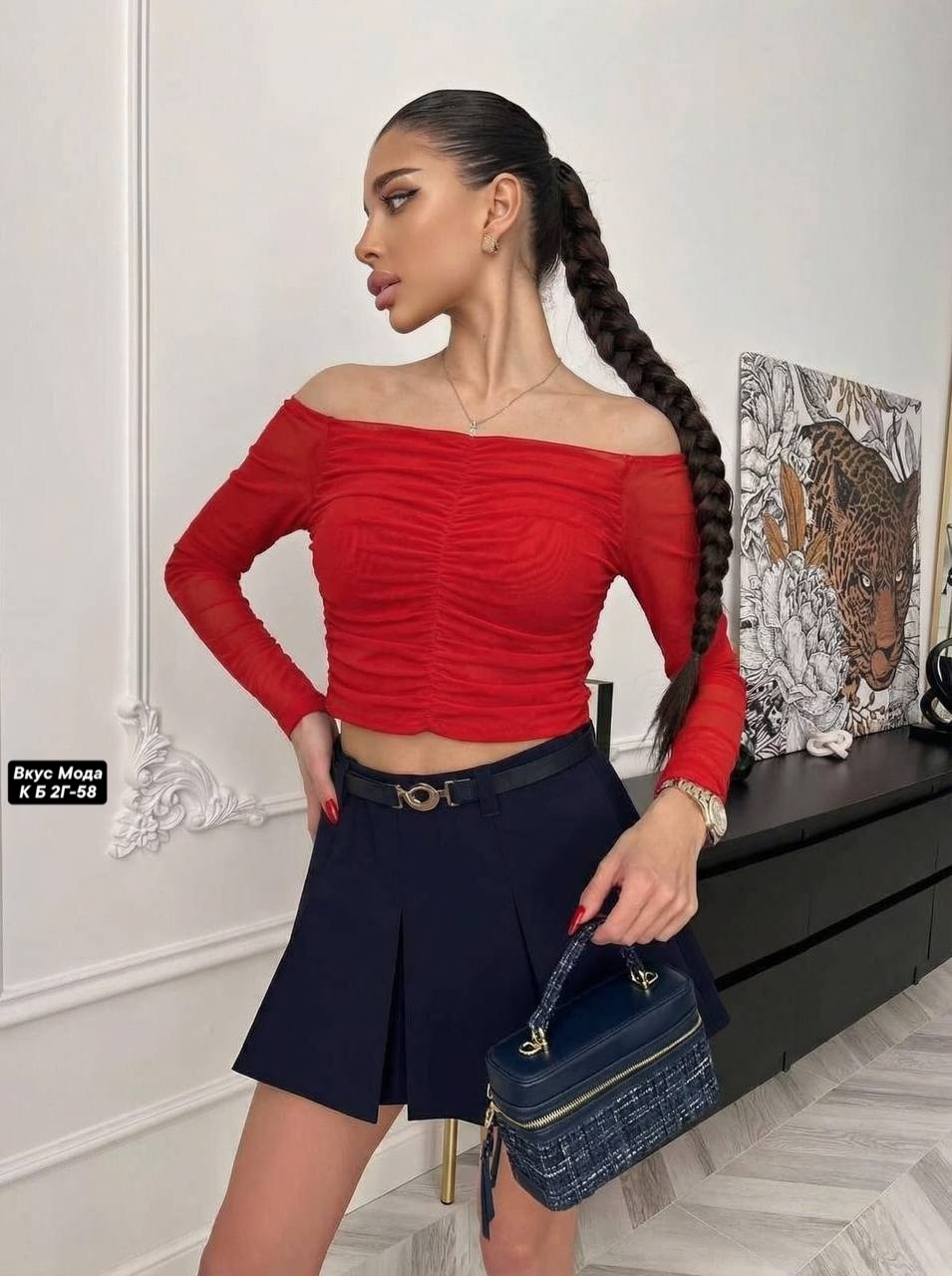 топик сетка,блуза,,лонгслив сетка укороченный с драпировкой и длинным рукавом waffira 221048225