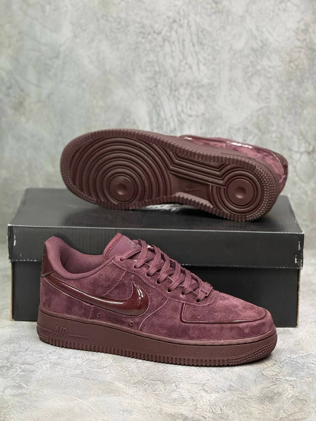 nike air force 1 low цвет бордовый,кроссовки nike air force 1 low цвет бордовый,nike air force 1 '07,nike air force 1 low,кроссовки nike air force 1