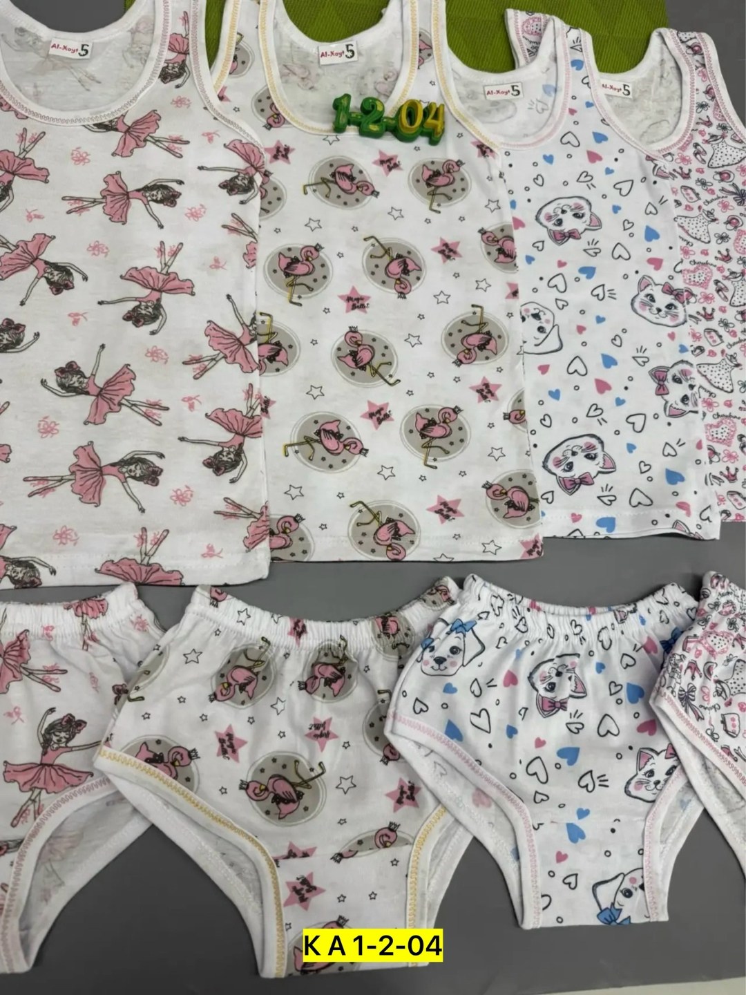 комплект детского нижнего белья,комплект детский девочка (майка, трусы) № uz025,комплект майка трусы,комплект майка трусы для девочки,белье детское комплект