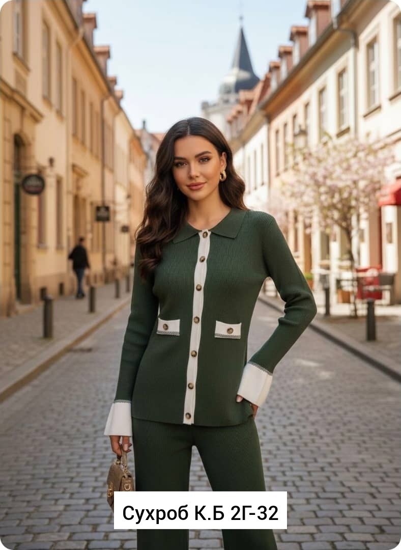 трикотажные костюмы,костюм с брюками,вязаные костюмы,повседневный трикотажный костюм,костюм тройка трикотажный брючный emberens