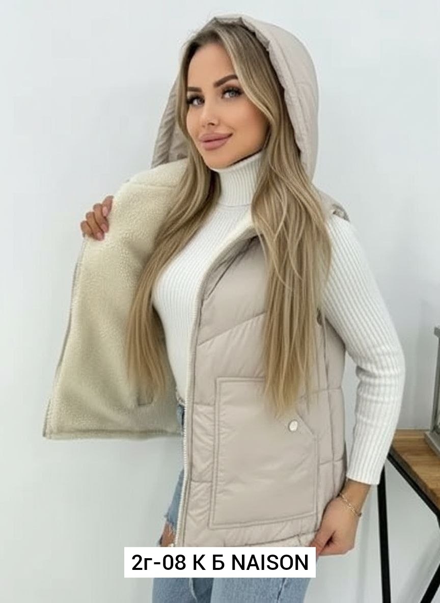 жилетка женская,жилет,женский жилет,жилет с капюшоном,жилетка двухсторонняя