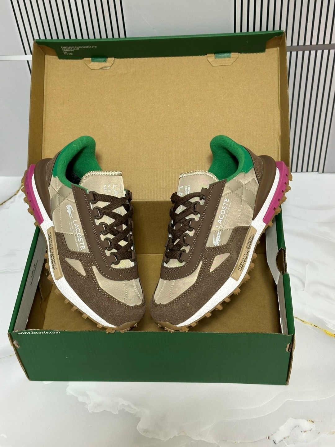 кроссовки женские lacoste elite active коричневый,кроссовки спортивные lacoste elita active,кроссовки lacoste elite active,кроссовки lacoste,кроссовки для образа жизни женские низкие lacoste, цвет lig