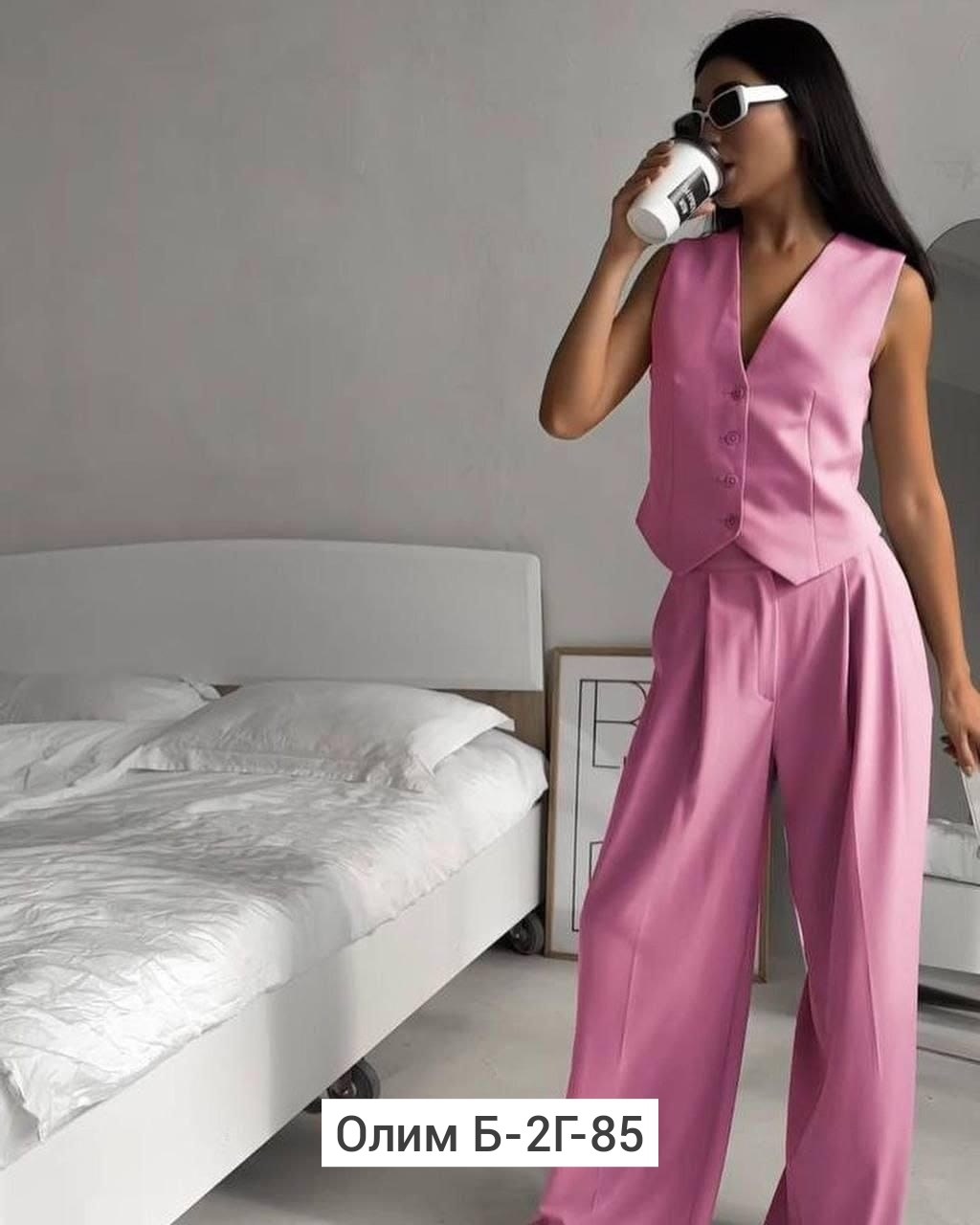 женский костюм с брюками и жилеткой,брючный костюм 48-60,брючный костюм жилет и брюки,женский брючный костюм,костюм брючный женский арт. 10406267