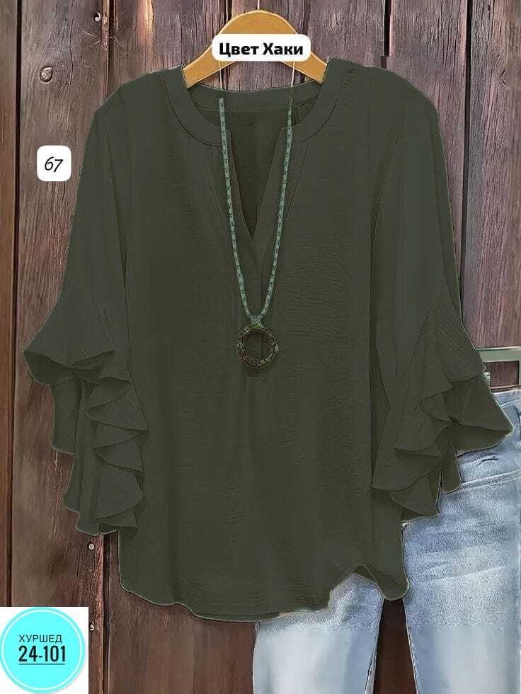 шифоновые блузки,женская блузка,женская блуза,блузка повседневная,блузка с оборками