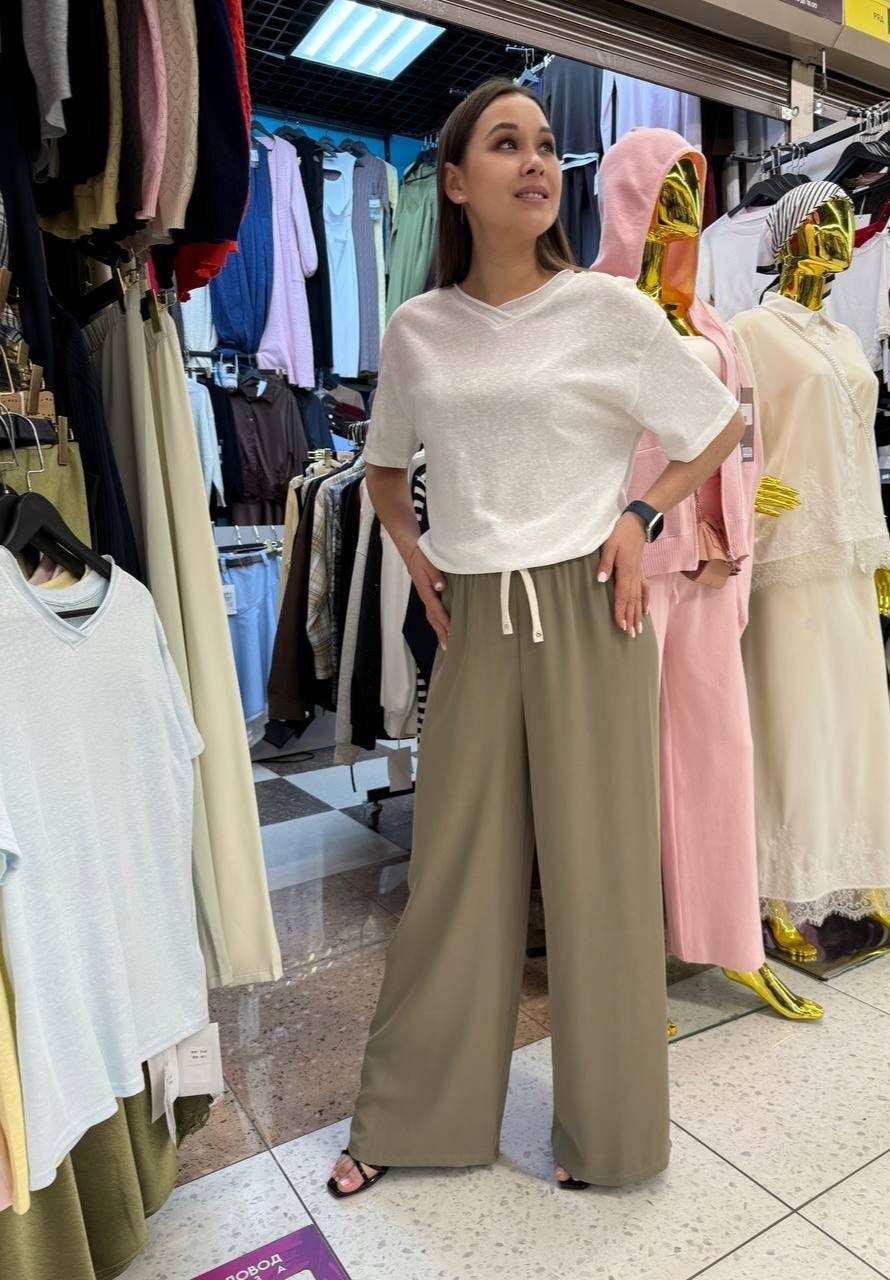 брюки широкие,одежда для женщин,летние брюки,модные наряды