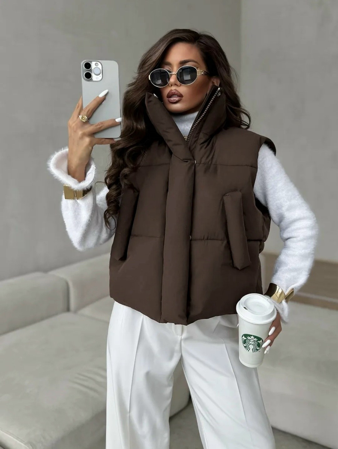 женская жилетка,стильная жилетка,теплый жилет,утепленный жилет,жилет женский