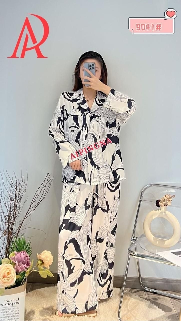 пижама женская,пижама женская со штанами шелковая домашний,пижама шелковая брючная костюм для дома грандтекстиль,комплект пижама,пижама для женщин