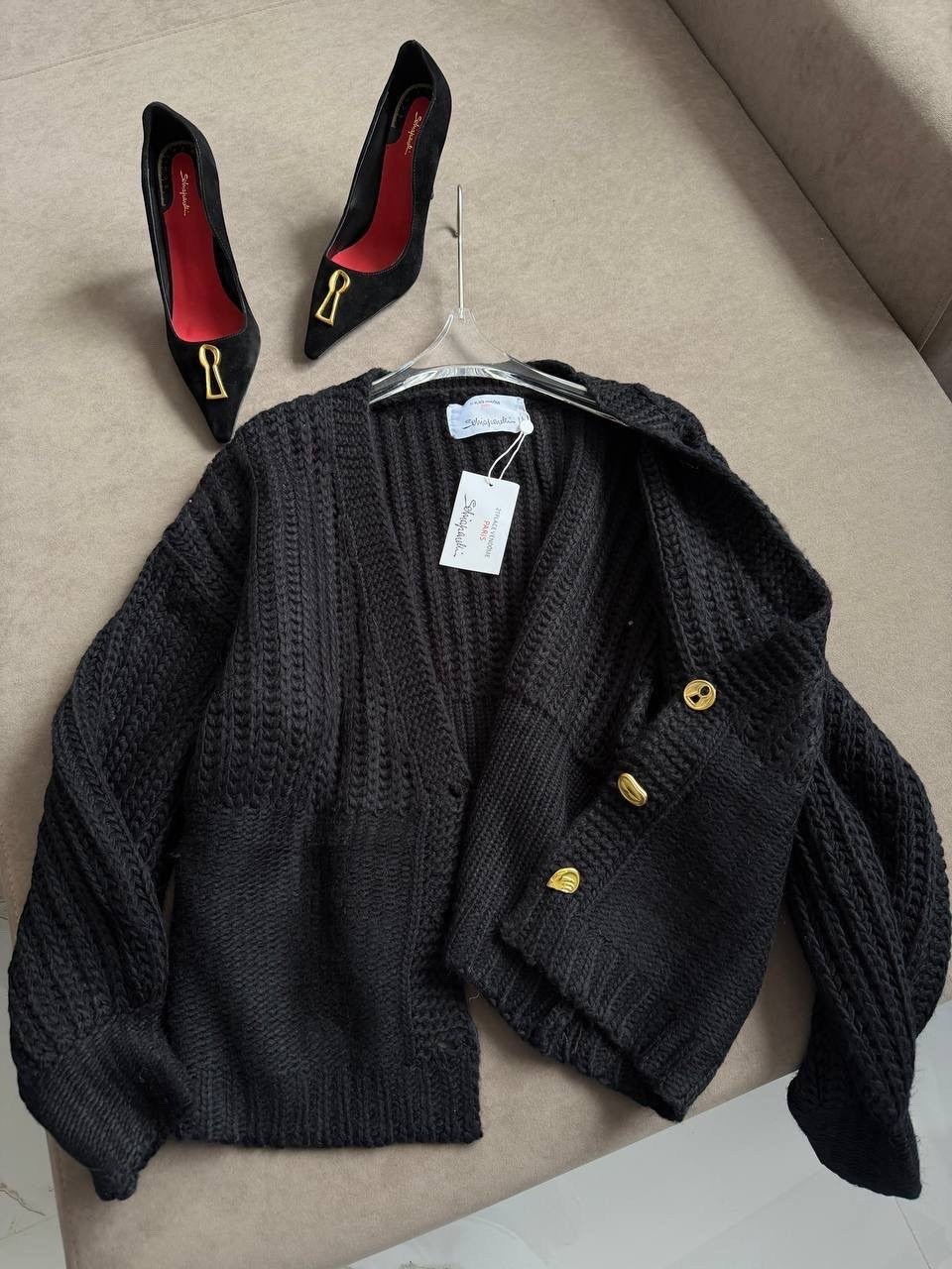 черный кардиган женский на пуговицах вязаный,кардиган,кардиган женский вязаный,женский кардиган,кардиган вязаное