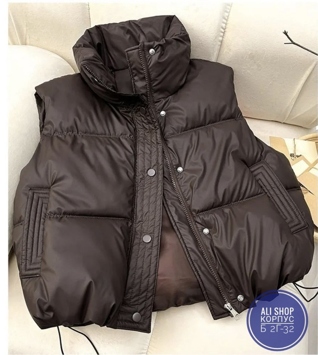 теплый жилет,жилет повседневный,жилет женский,пуховой жилет,жилеты короткие