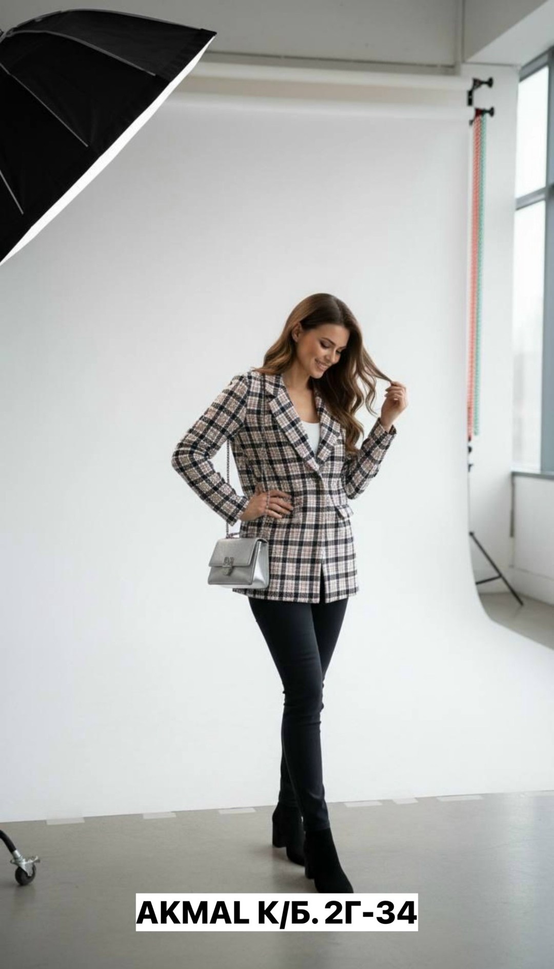 пиджак твидовый жакет,женский пиджак,твидовые жакеты,жакет,твидовый пиджак удлиненный приталенный жакет в клеточку obba 108522662