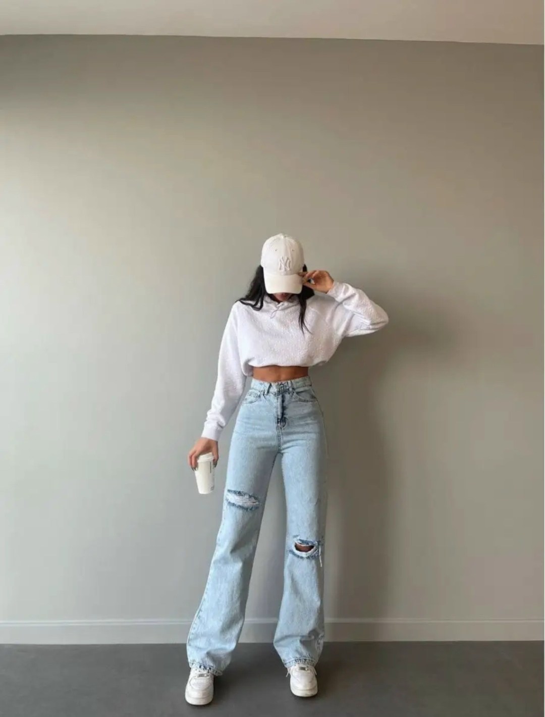 джинсы прямые палаццо рваные sena denim,джинсы прямые палаццо с разрезами рваные sena jeans,джинсы трубы рваные,джинсы широкие,джинсы рваные широкие