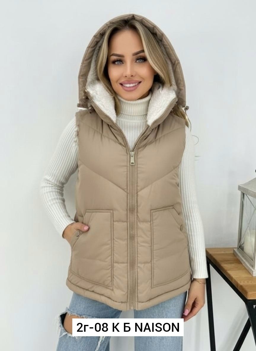 жилетка женская,жилет,женский жилет,жилет с капюшоном,жилетка двухсторонняя