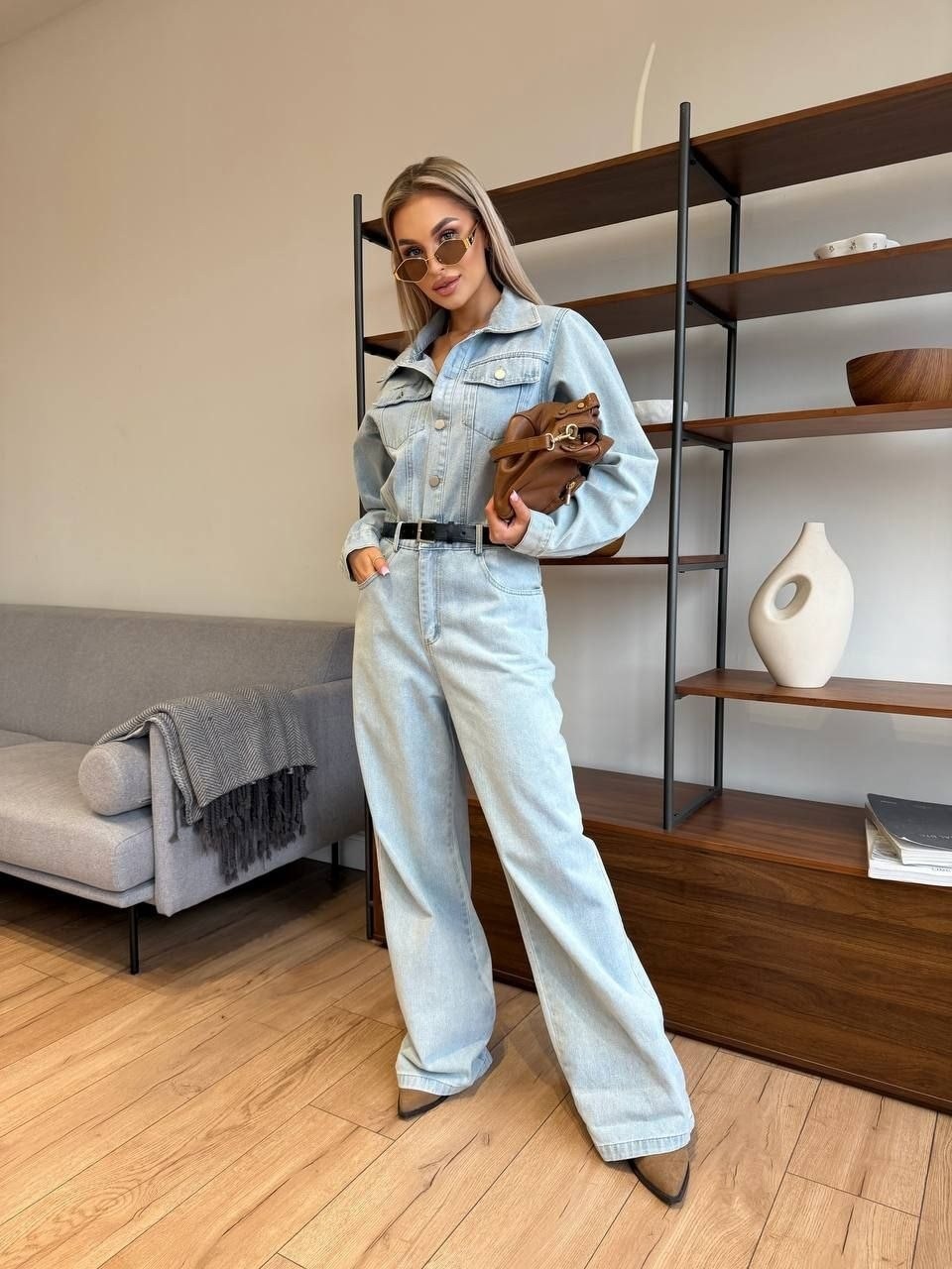 комбинезон женский джинсовый,джинсовый комбинезон,комбинезон джинс,комбинезон джинсовый брючный,комбинезон джинсовый женский 42-44