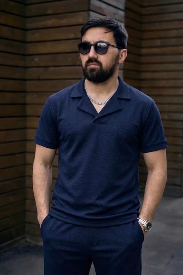 костюм брючный с поло футболкой martin wear 420739162,мужские спортивные костюмы,мужские футболки/поло,мужская мода,костюм летний мужской