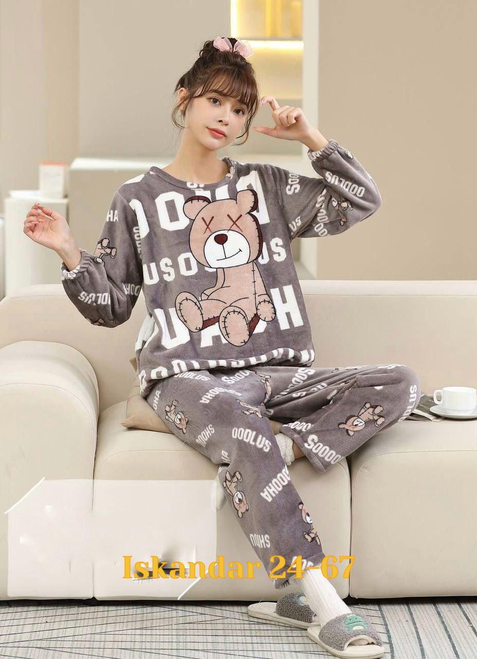 пижама женская со штанами теплая домашняя плюшевая,махровая пижама,плюшевая пижама женская,пижама со штанами теплая домашняя плюшевая,пижама со штанами плюшевая теплая