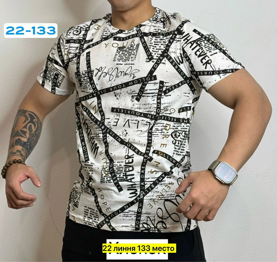 футболки для мужчин,футболки мужские хлопок,мужская футболка,футболка с газетным принтом,мужская футболка белая