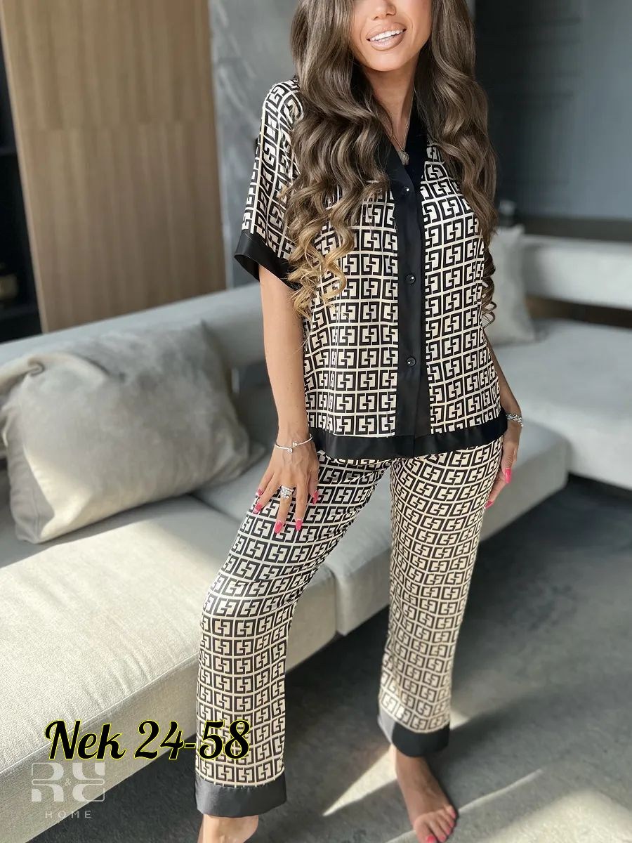 пижама женская,пижама женская со штанами шелковая для сна домашняя,пижама со штанами шелковая с рубашкой,пижама со штанами и рубашкой домашняя комплект victoria's secret,пижама шелкова со штанами