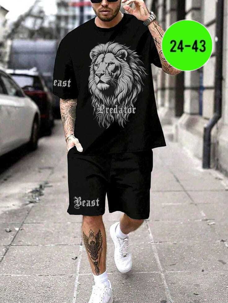 шорты мужские с принтом,спортивный костюм мужской летний с шортами,модные мужские футболки,костюм спортивный мужской с принтом,футболка шорты мужские