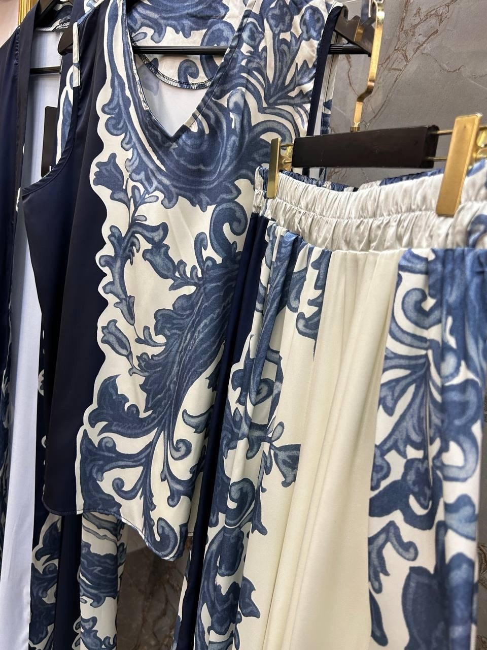 летние костюмы,костюм,костюм с принтом,пижамные костюмы