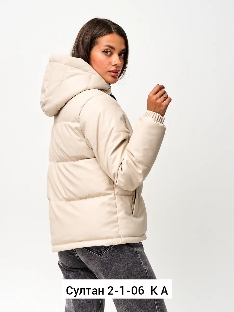 куртка бежевая женская,куртка женская,куртка зимняя короткая с капюшоном из экокожи,женская куртка из экокожи,куртка демисезонная