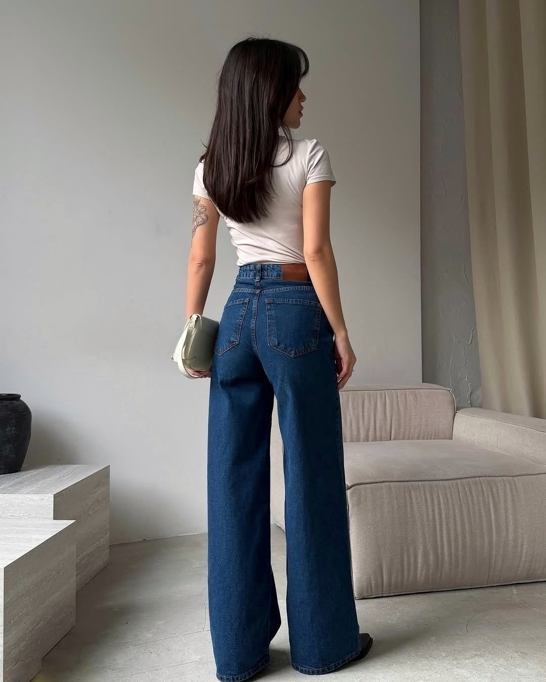 джинсы палаццо,женские джинсы,джинсы,стильные джинсы,джинсы синее