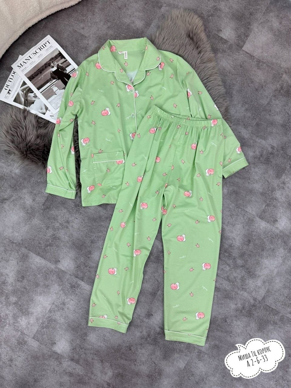 пижама женская,пижама,муслиновая пижама со штанами и рубашкой,пижама со штанами,комплект пижама