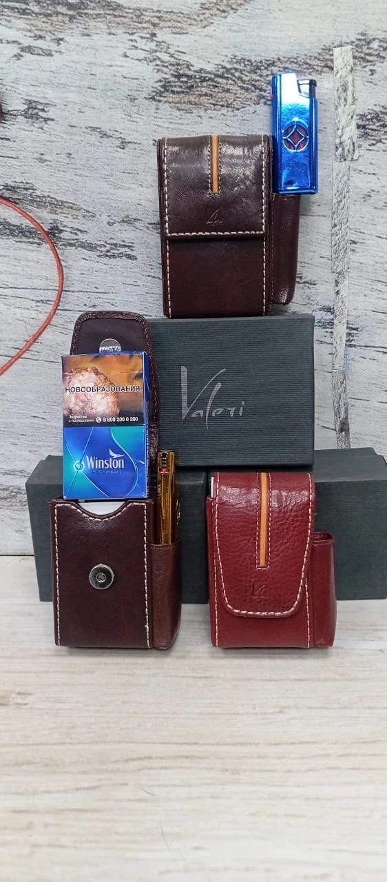 футляр для сигарет кожаный,кожаный чехол с,чехол для сигарет,футляр для сигарет,портсигар для сигарет