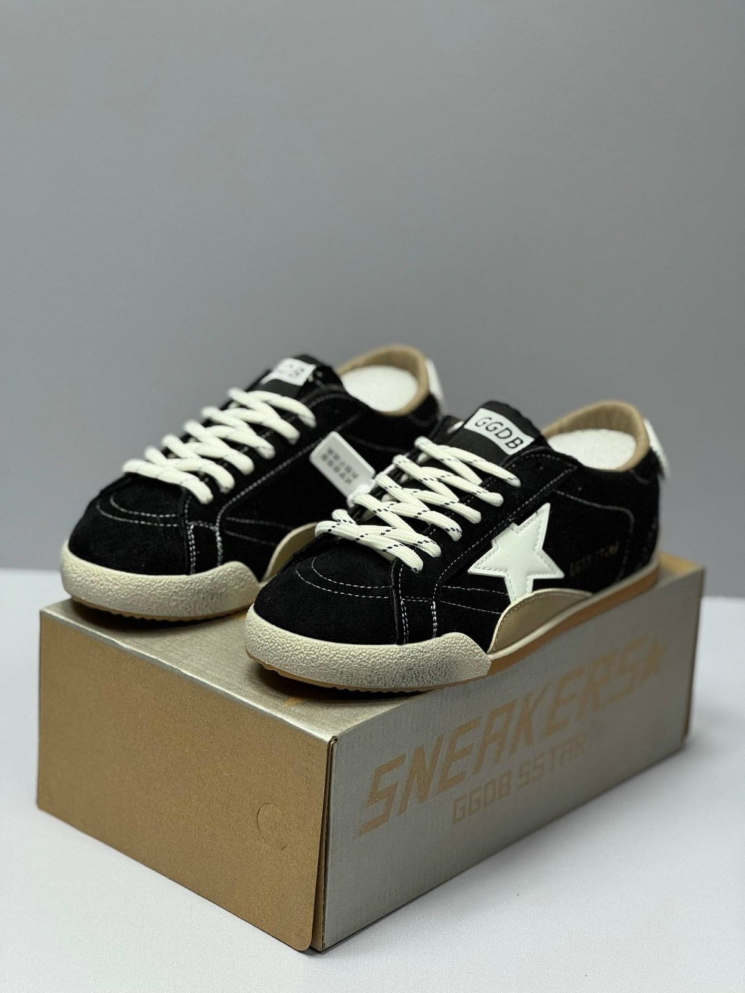 замшевые кроссовки ball star golden goose черный,кроссовки golden goose,,кроссовки golden goose super-star черный,кеды golden goose