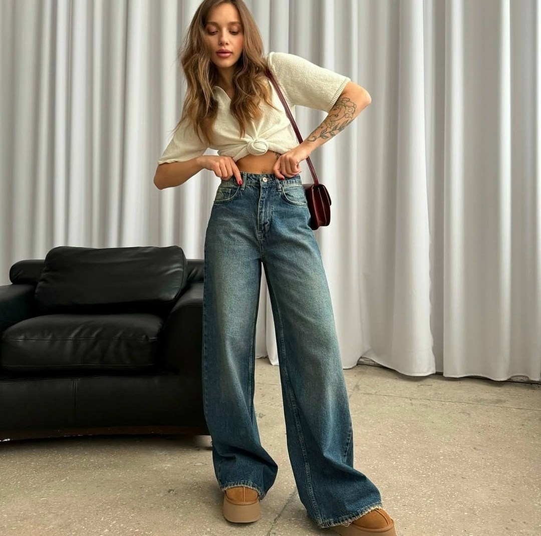 куртка женская,стеганая куртка,широкие джинсы,джинсы женские