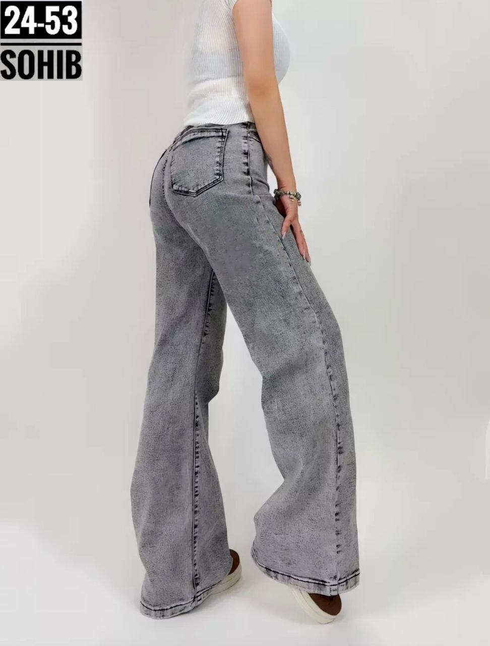 джинсы серые широкие,джинсы трубы женские,джинсы широкие,джинсы женские широкие палаццо с высокой посадкой скинни amanda dutti 227470422,джинсыженские широкие палаццо с высокой посадкой скинни amanda